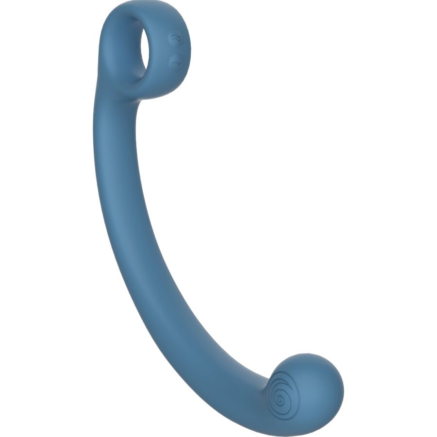 SNAIL VIBE - AXI VIBRIERENDER MASSAGESTAB BLAU – Bild 2
