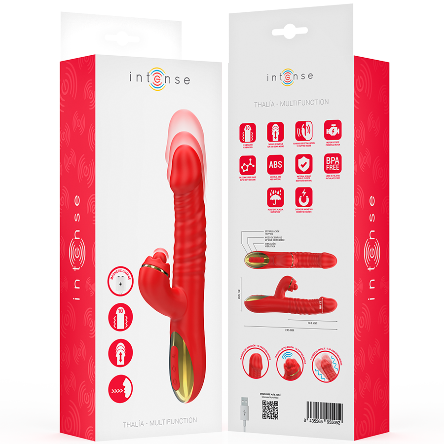 INTENSE - THALIA VIBRATION & THRUST & TAPPING VERMELHO - Image 8