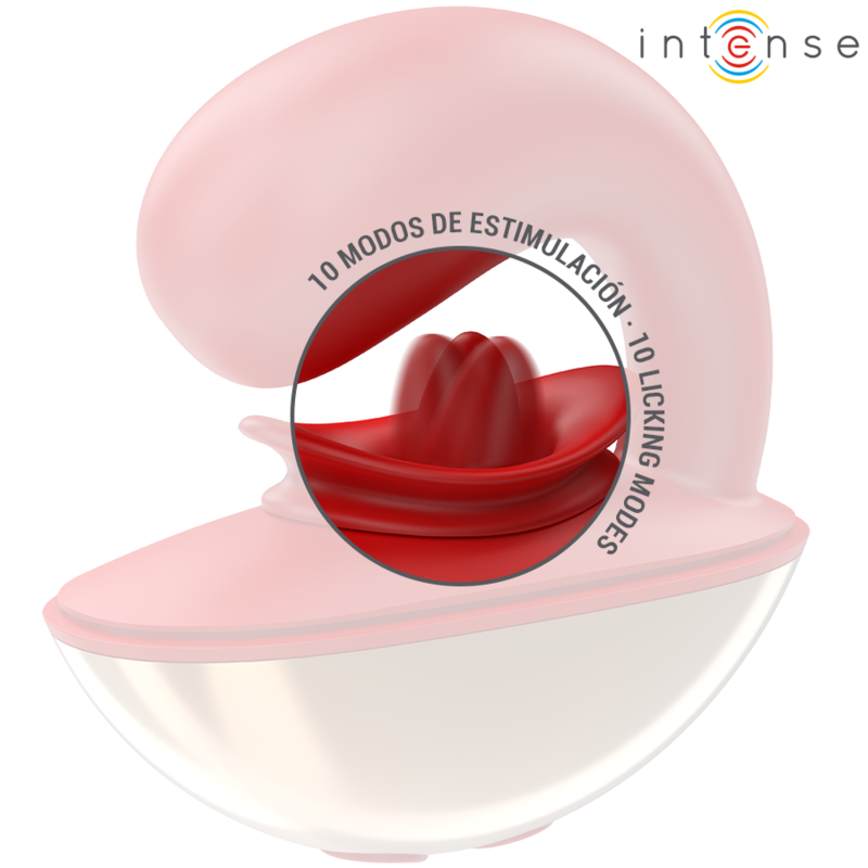INTENSE - VIBRATEUR & STIMULATEUR MARIAH EN FORME DE U 10 VIBRATIONS ROUGE – Image 6