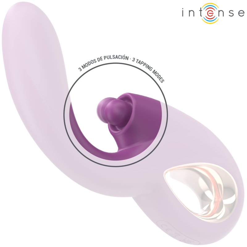 INTENSE - LALI VIBRATEUR MULTIFONCTION POINT G TAPPING & THRUST & VIBRATION VIOLET – Image 3
