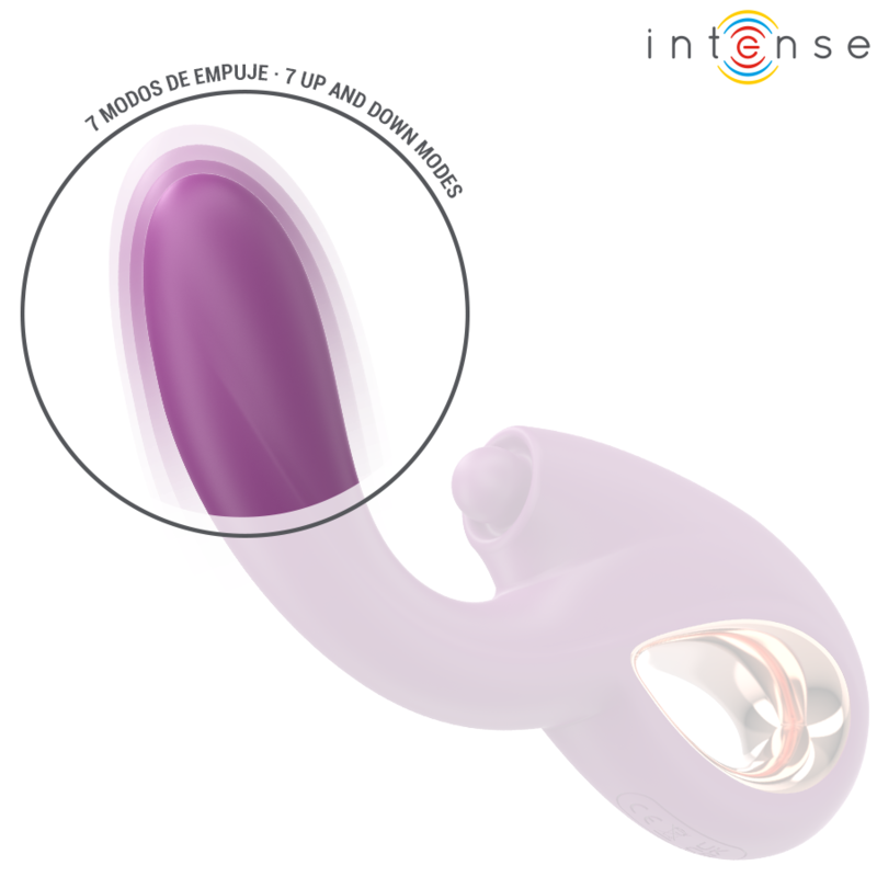 INTENSE - LALI VIBRATEUR MULTIFONCTION POINT G TAPPING & THRUST & VIBRATION VIOLET – Image 5