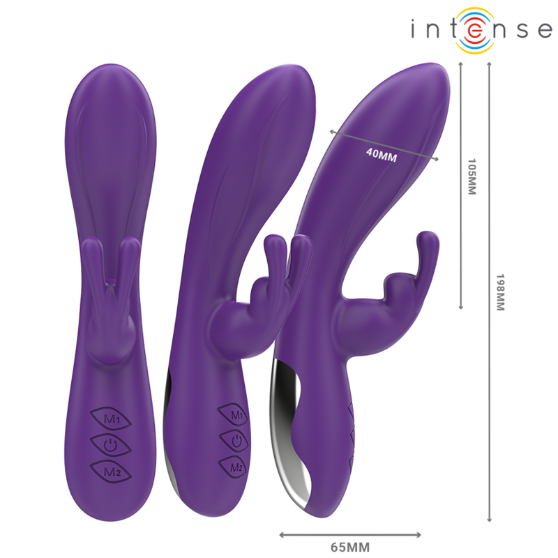 INTENSE - RANDALL VIBRATEUR RABBIT 10 VIBRATIONS VIOLET – Image 3