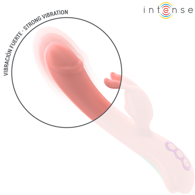 INTENSE - RACHEL VIBRATEUR RABBIT 5 VIBRATIONS ROSE – Image 6