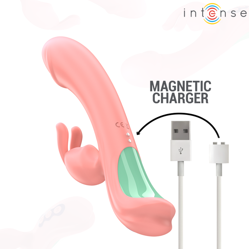 INTENSE - RACHEL VIBRATEUR RABBIT 5 VIBRATIONS ROSE – Image 8