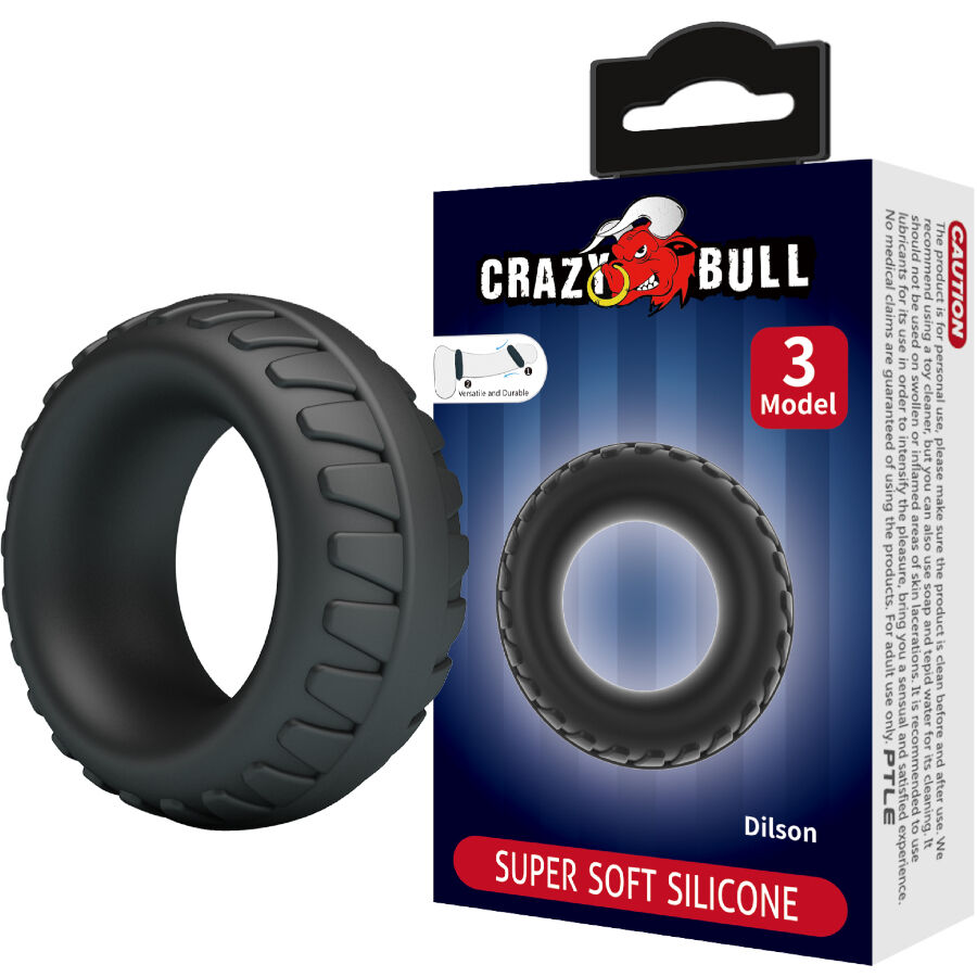 CRAZY BULL - BAGUE EN SILICONE DILSON MODÈLE 3 – Image 6