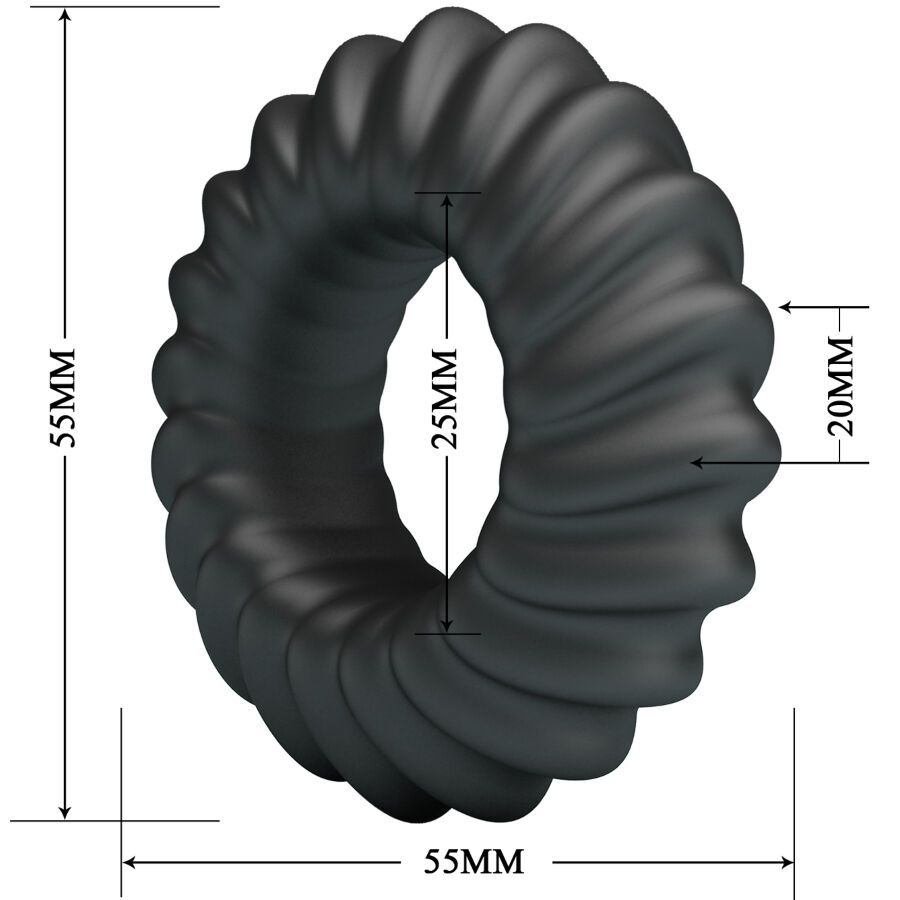 CRAZY BULL - BAGUE EN SILICONE FITZ MODÈLE 8 – Image 5