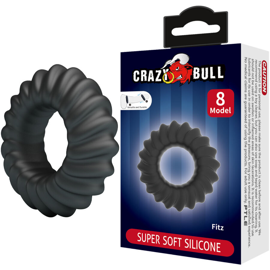 CRAZY BULL - BAGUE EN SILICONE FITZ MODÈLE 8 – Image 6