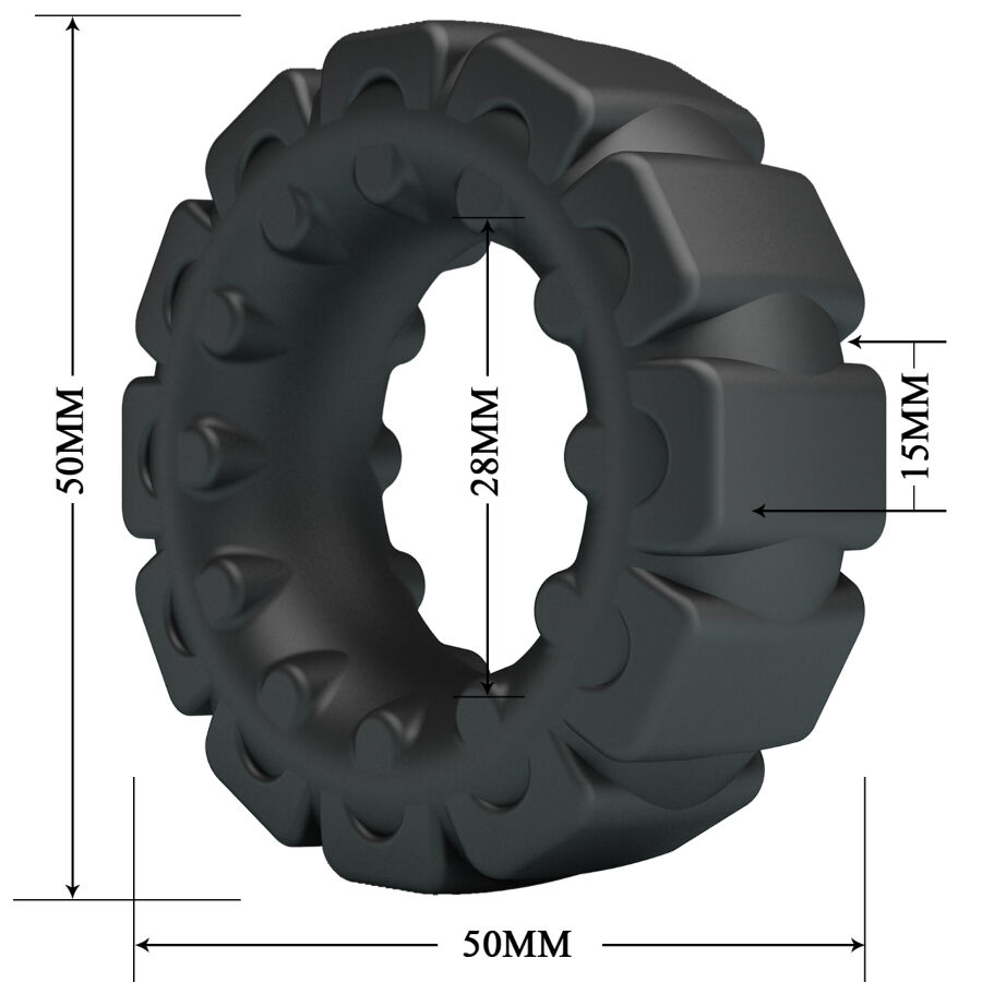 CRAZY BULL - BAGUE EN SILICONE LAIDEN MODÈLE 5 – Image 5
