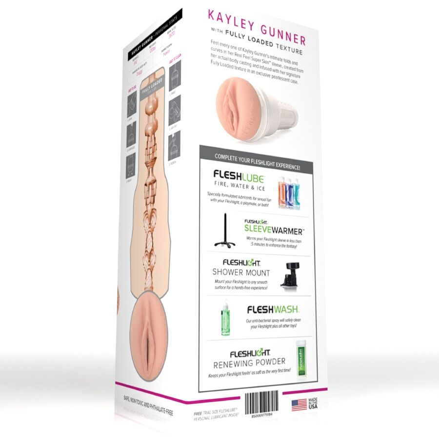 FLESHLIGHT GIRLS - KAYLEY GUNNER VAGINA MASTURBATOR - Image 6