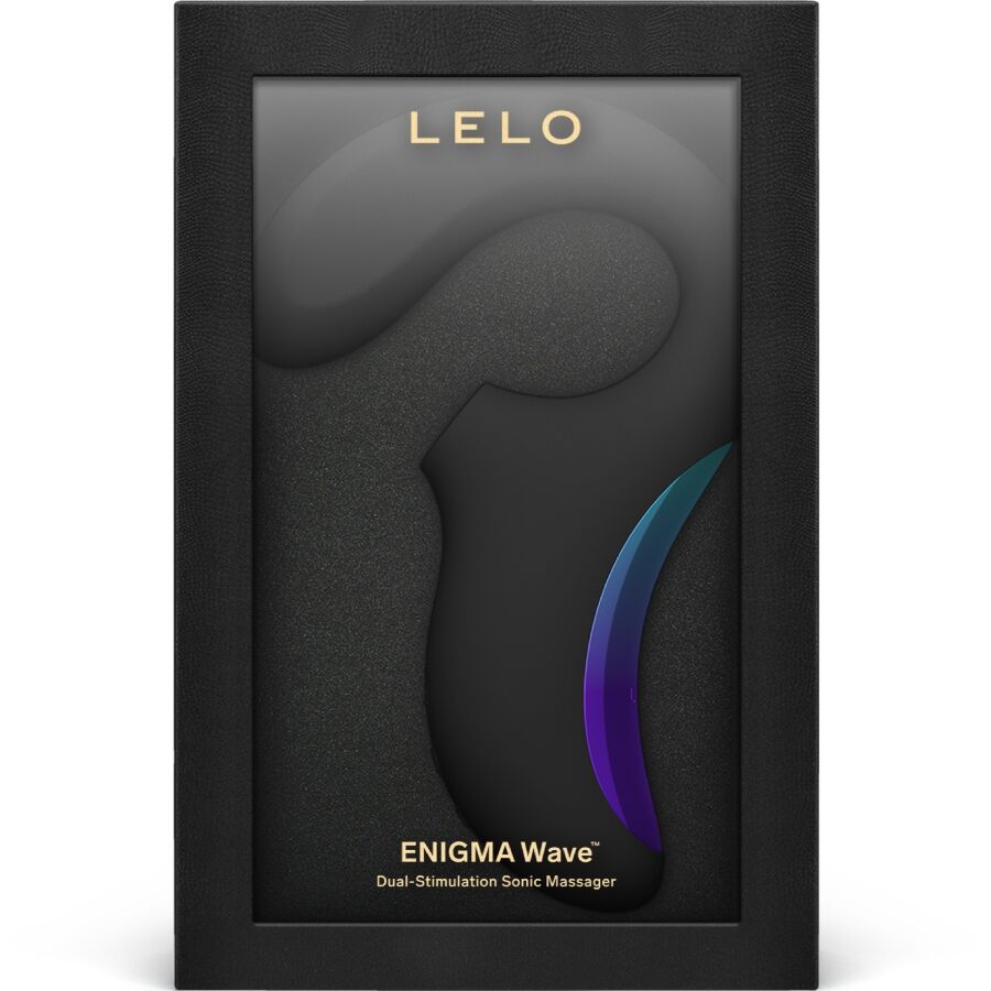 LELO - ENIGMA WAVE VIBRATION TRIPLE MASSAGER NOIR – Image 4