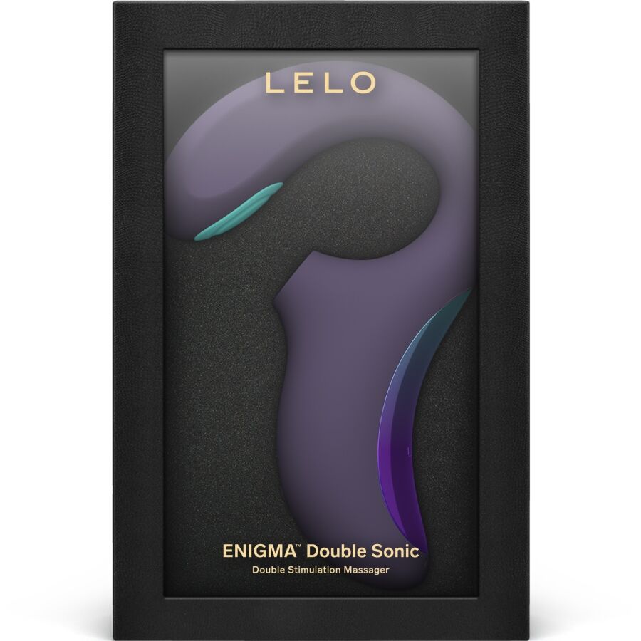 LELO - ENIGMA DOUBLE VIBRATEUR SONIQUE POINT G CYBER VIOLET – Image 4