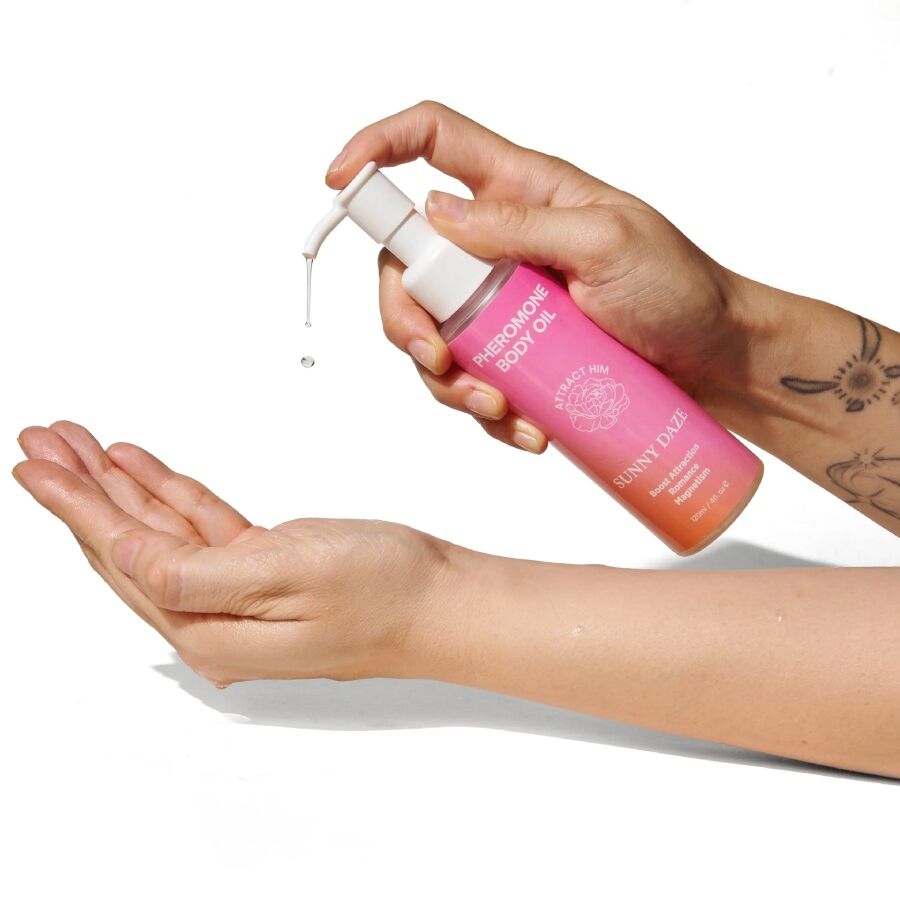 EYE OF LOVE - ÓLEO CORPORAL BLOOM COM FEROMONAS SUNNY DAZE 120 ML - Image 2