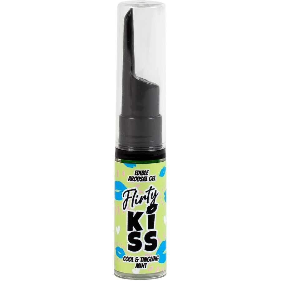 SECRETPLAY - GÉIS PARA BEIJOS FLERTANTES COM EFEITOS DE SEXO ORAL MORANGO E HORTELÃ 2 x 8 GR - Image 5