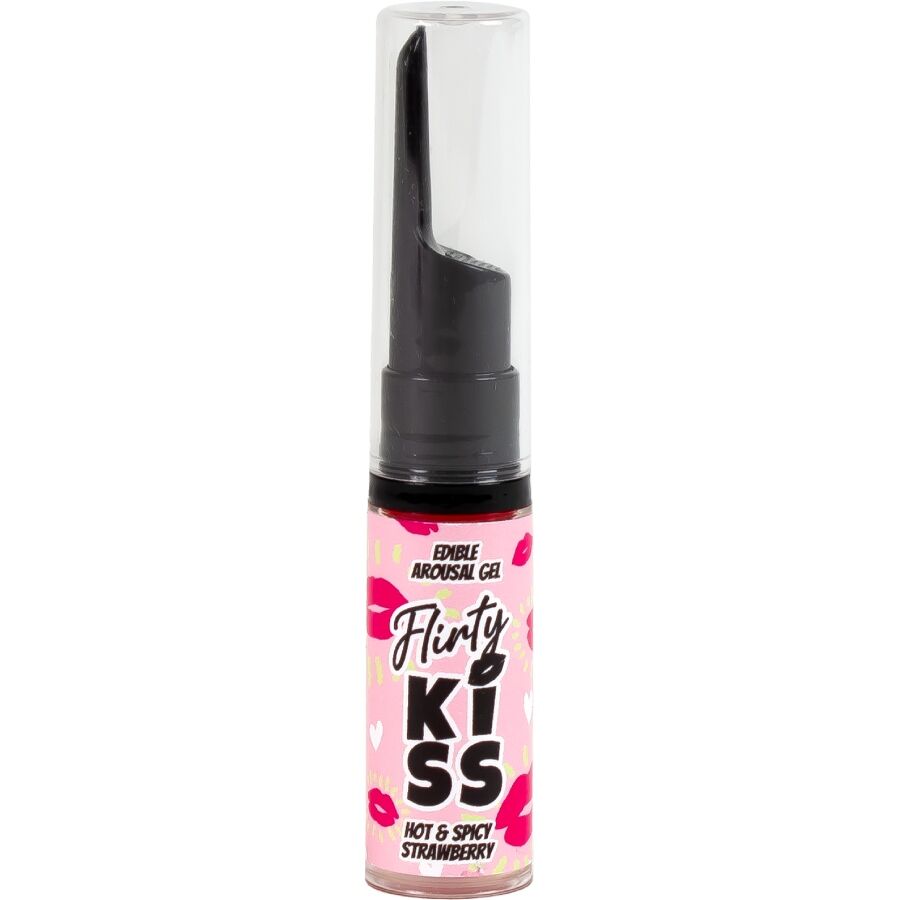 SECRETPLAY - GÉIS PARA BEIJOS FLERTANTES COM EFEITOS DE SEXO ORAL MORANGO E HORTELÃ 2 x 8 GR - Image 3