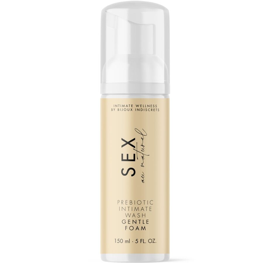 BIJOUX INDISCRETS - SEX AU NATUREL Gel intime prébiotique avec mousse 150 ml – Image 2