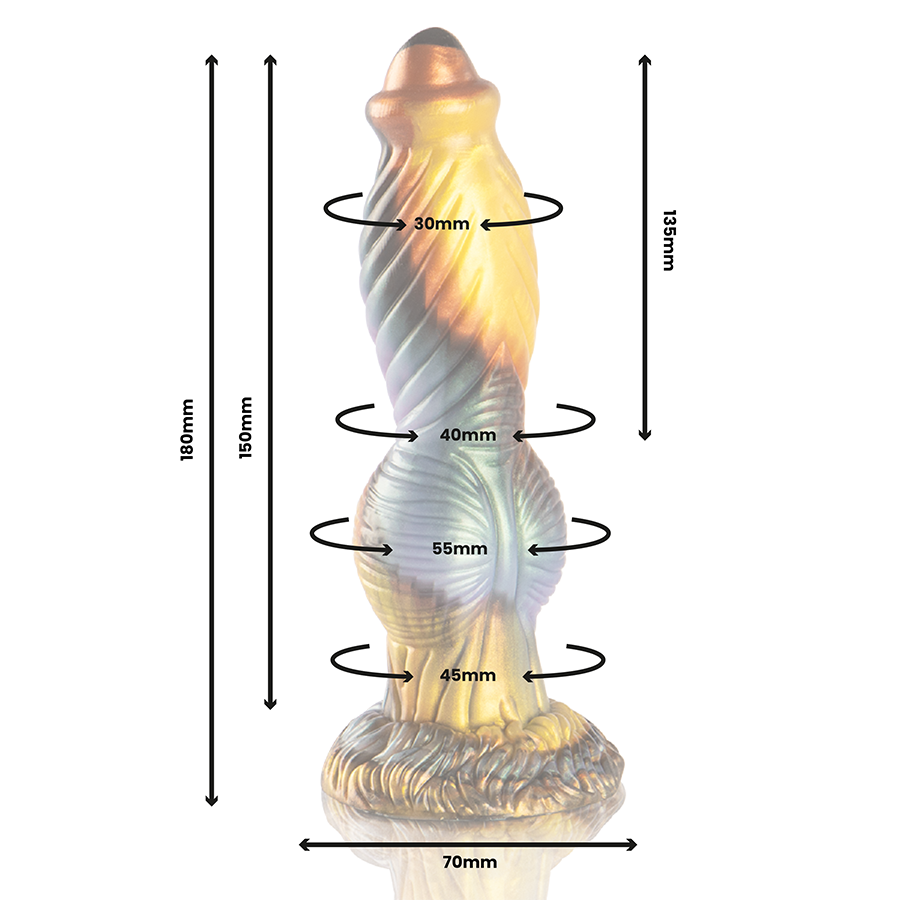 EPIC - PHOENIX DILDO LA RÉSURGENCE DU PLAISIR TÉLÉCOMMANDE RECHARGEABLE – Image 4