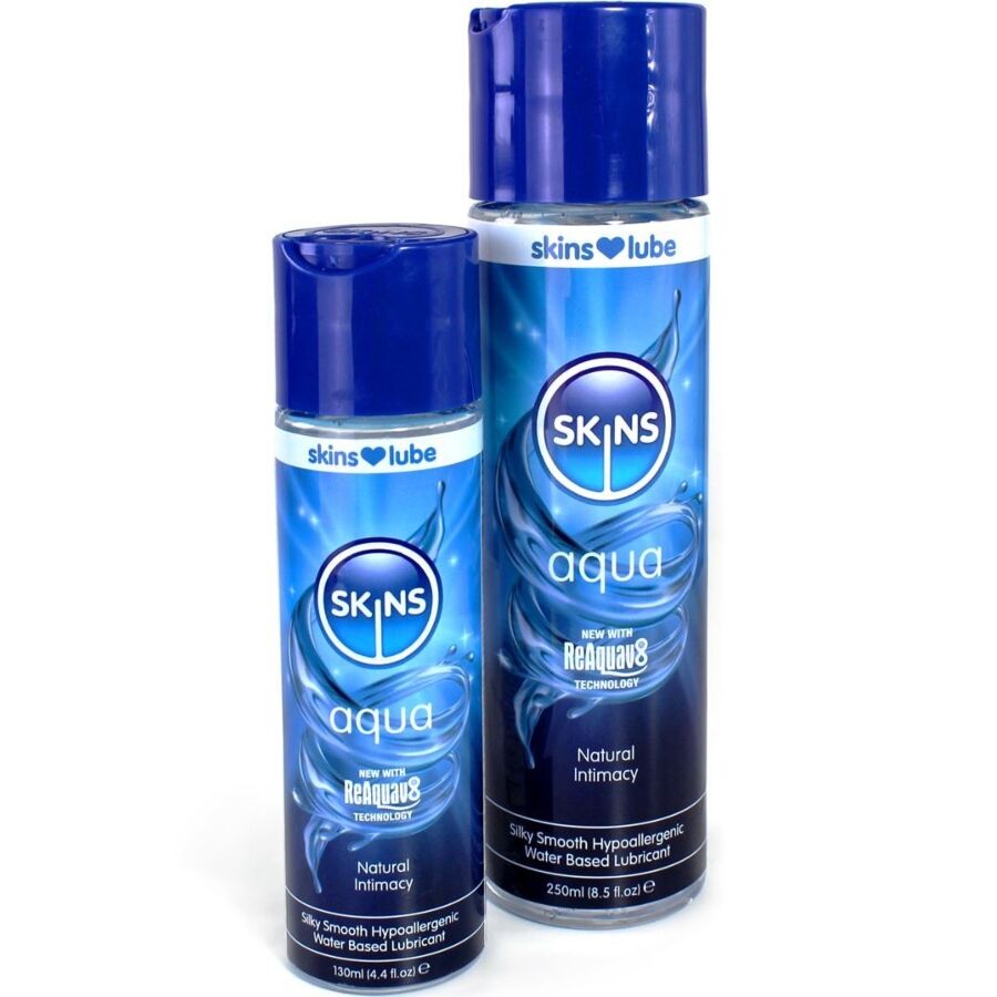 SKINS - AQUA LUBRIFICANTE A BASE D'ACQUA 130 ML - immagine 2