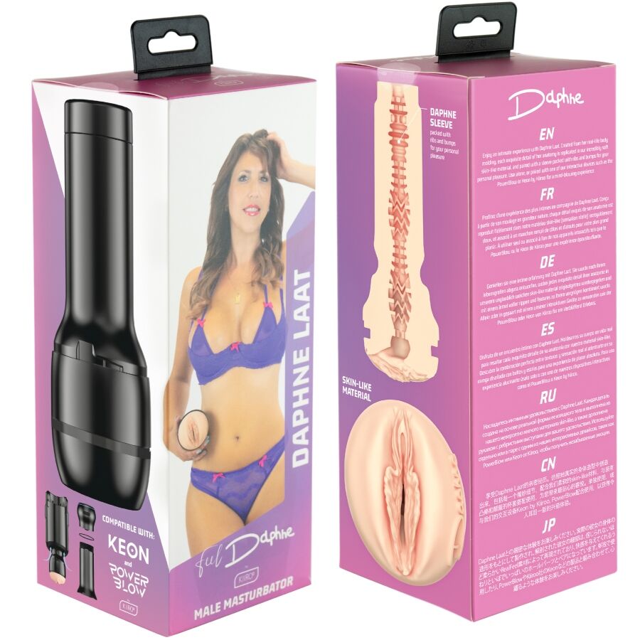 KIIROO - FEEL DAPHNE LAAT STARS COLLECTION STROKERS POWERBLOW COMPATIBLE - Image 6