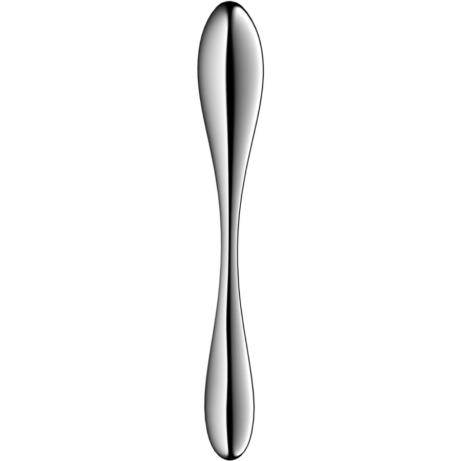 SATISFYER - STAR FORCE 3 DILDO ACERO INOXIDABLE DOBLE USO - Imagen 2