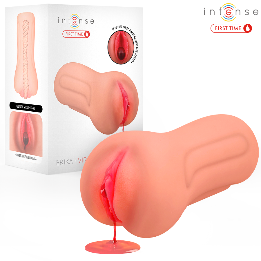INTENSE FIRST TIME - ERIKA VAGINA VIRGEN CON HIMEN Y SANGRADO - Imagen 7