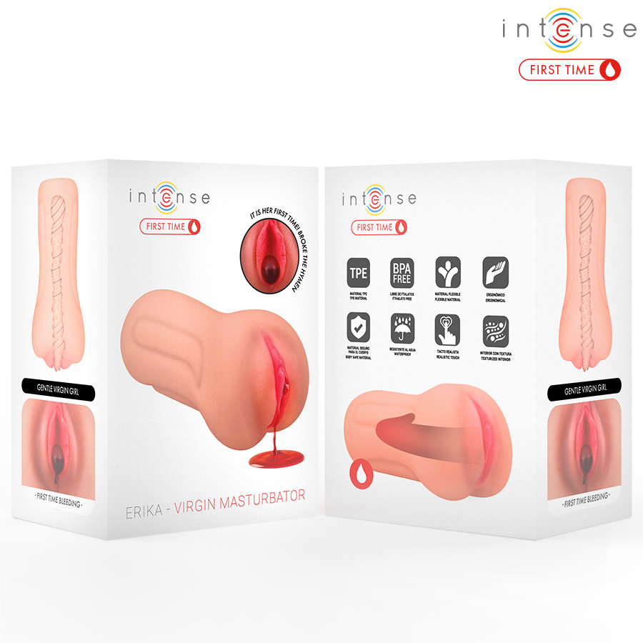 INTENSE FIRST TIME - ERIKA VAGINA VIRGEN CON HIMEN Y SANGRADO - Imagen 8
