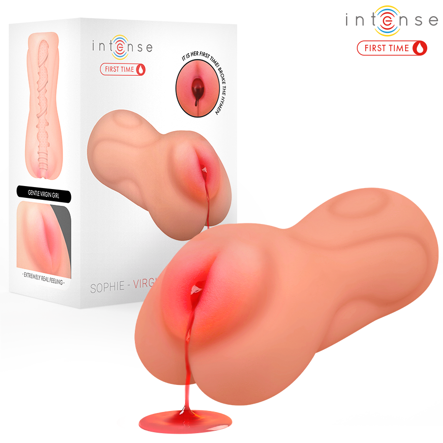 INTENSE FIRST TIME - SOPHIE VERGINE MASTURBATORE CON SANGUINAMENTO - immagine 2