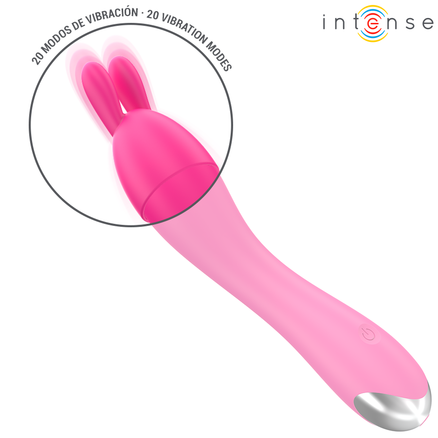 INTENSE - VIBRADOR CHER COM 20 PADRÕES E CABEÇAS INTERCAMBIÁVEIS - Image 8