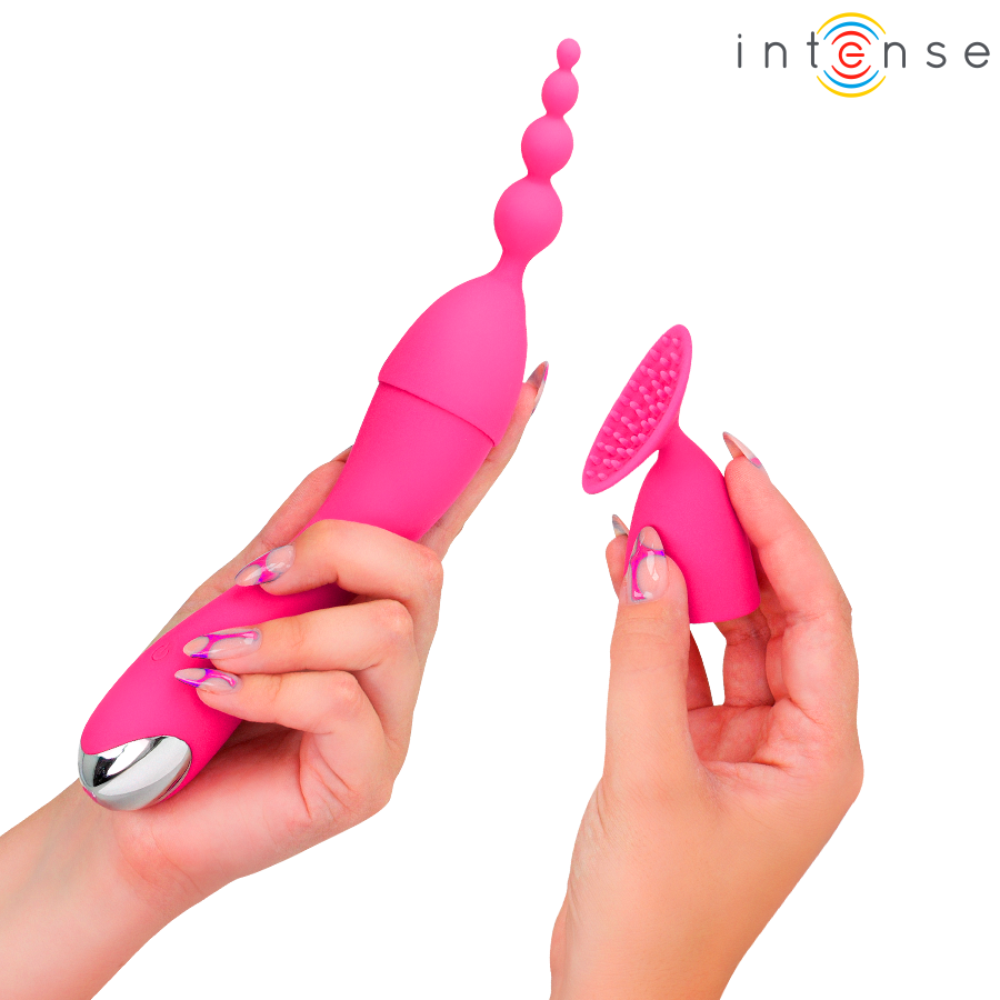 INTENSE - VIBRADOR CHER COM 20 PADRÕES E CABEÇAS INTERCAMBIÁVEIS - Image 6
