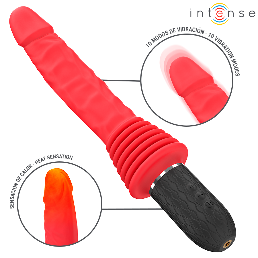INTENSE - CYNTHIA VIBRADOR DE IMPULSO COM CONTROLE REMOTO E AQUECIMENTO - Image 7