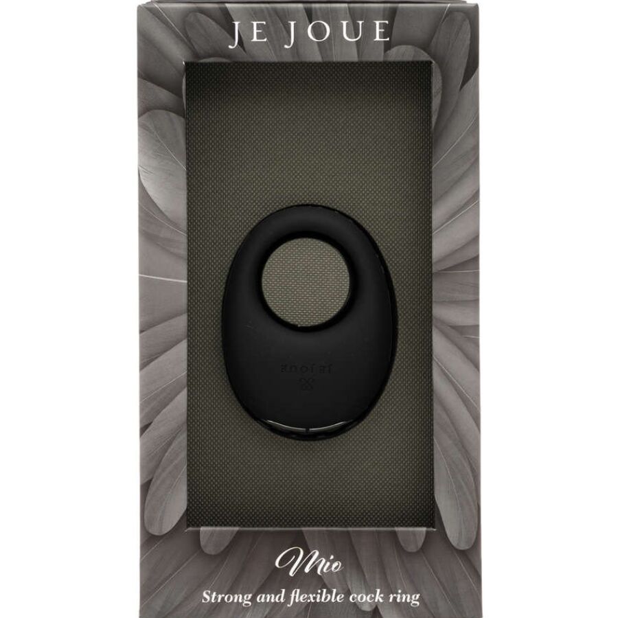 JE JOUE - MIO ANNEAU VIBRATEUR NOIR – Image 2