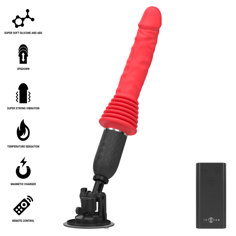 INTENSE - CYNTHIA VIBRADOR DE IMPULSO COM CONTROLE REMOTO E AQUECIMENTO - Image 10
