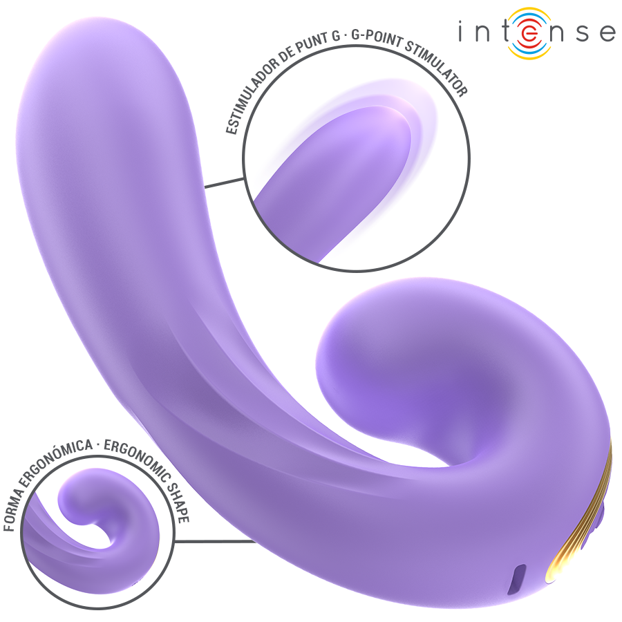 INTENSE - MERYL DOUBLE VIBRATION STIMULATEUR CLITORIEN – Image 6
