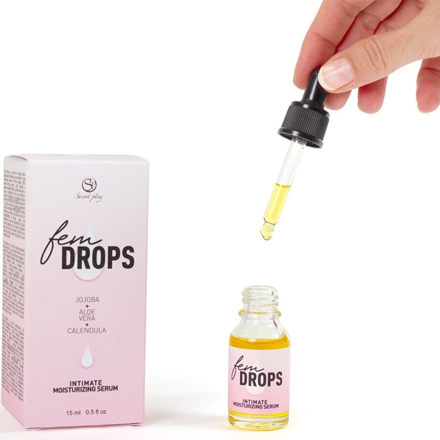 SECRETPLAY - FEM DROPS SÉRUM HIDRATANTE ÍNTIMO 15 ML - Image 3