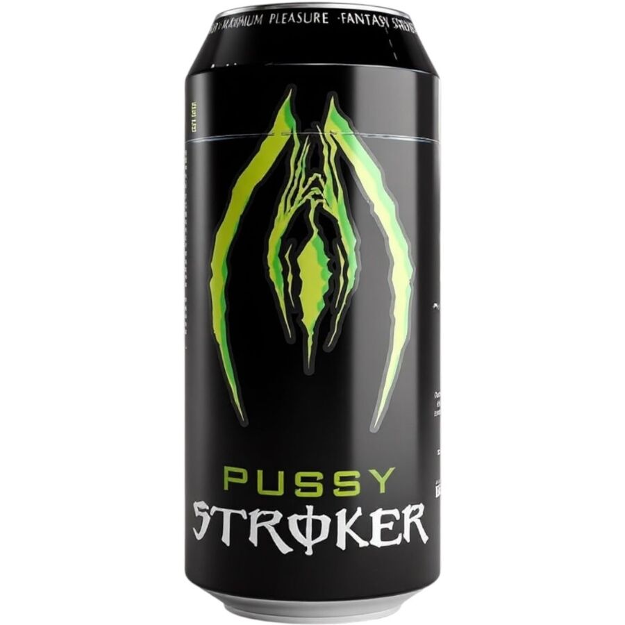 ALIVE - PUSSY STROKER MALE MASTURBATOR VAGINA ENERGETIC DRINK CAN - Image 3