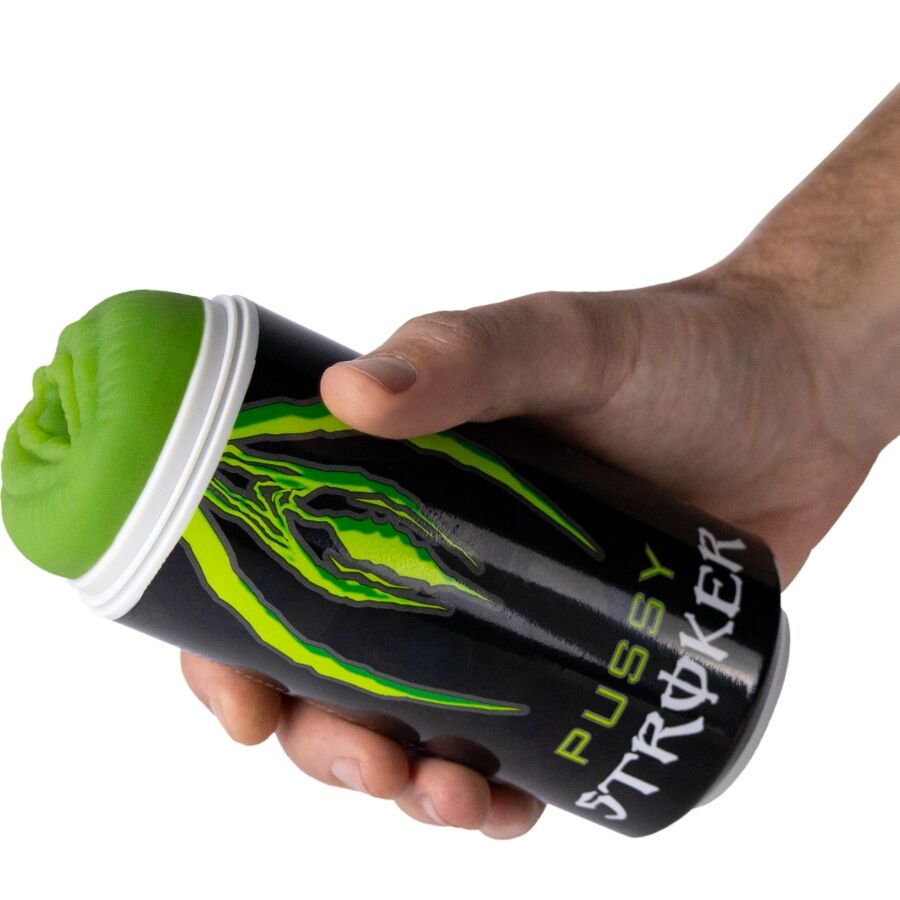ALIVE - PUSSY STROKER MALE MASTURBATOR VAGINA ENERGETIC DRINK CAN - Image 5
