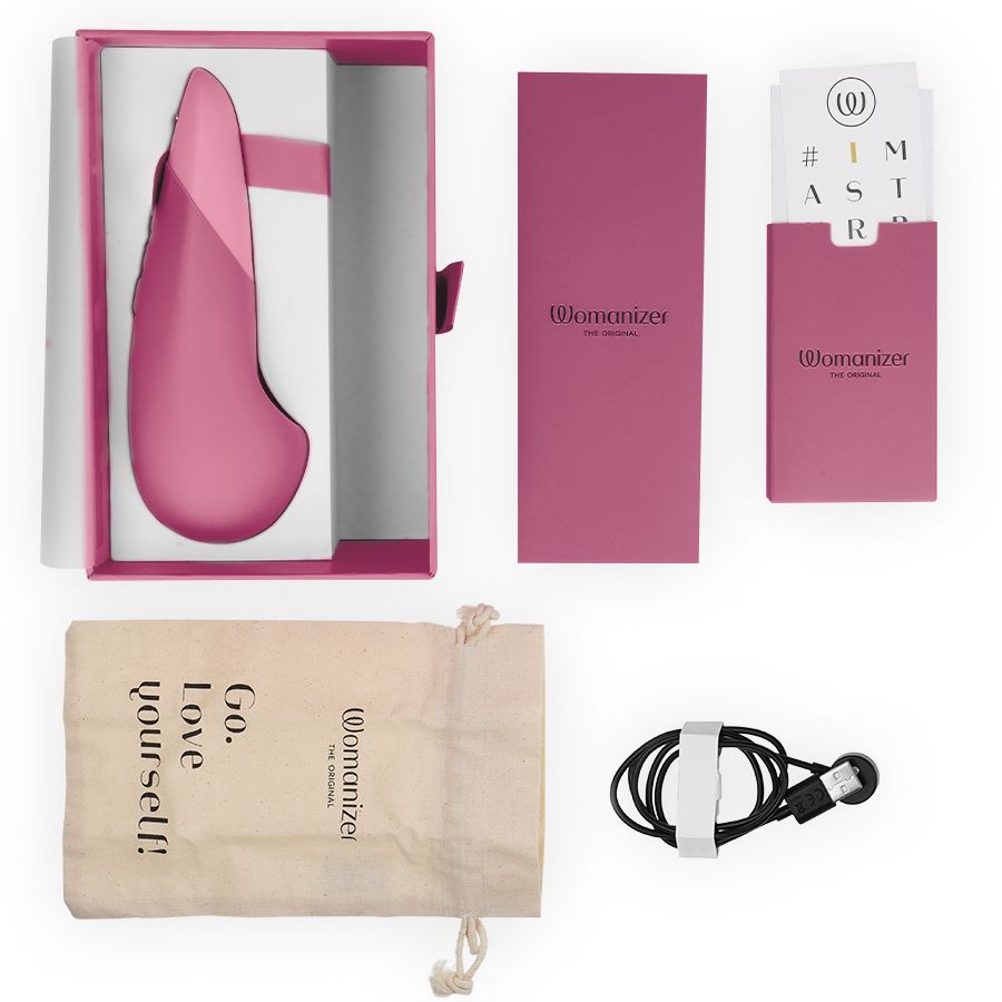 WOMANIZER - VIBRATEUR SILENCIEUX VIBE LAY-ON ROSE FOYER – Image 6