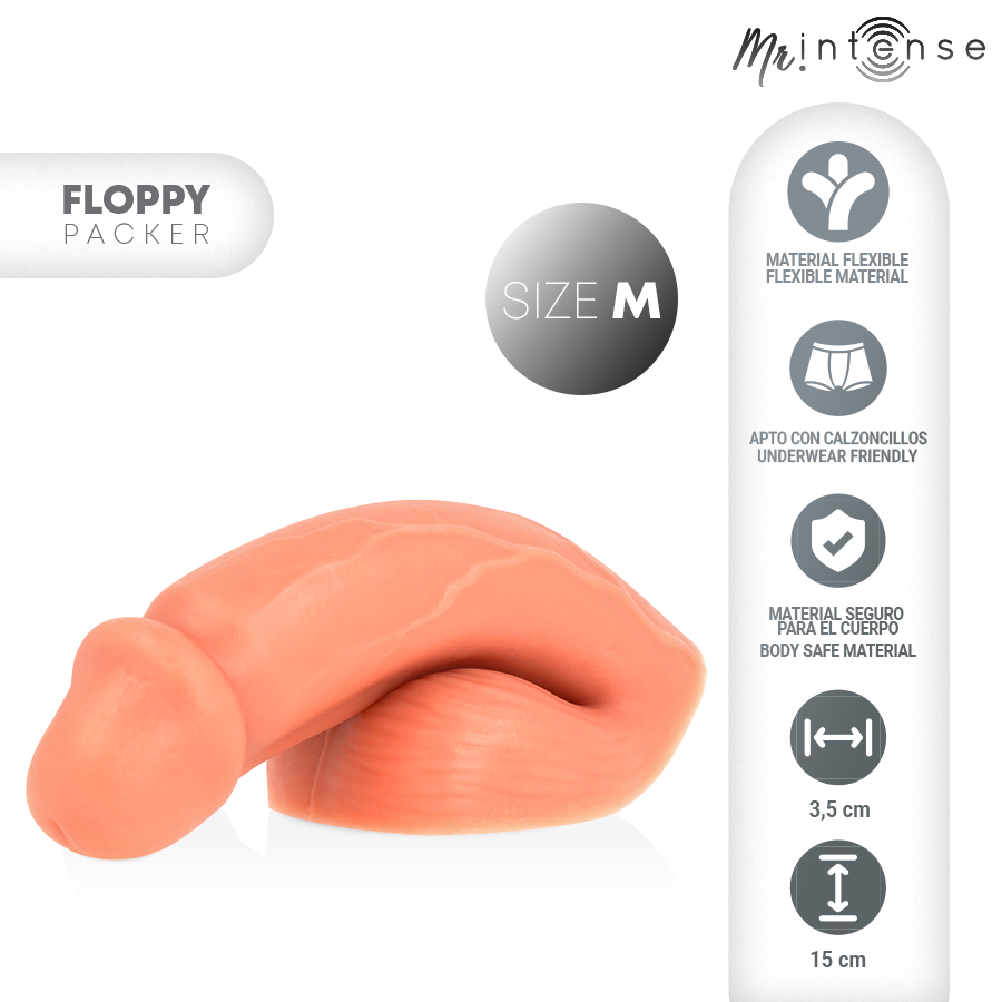 MR INTENSE - FLOPPY SIZE M REALISTIC PACKER – Bild 2
