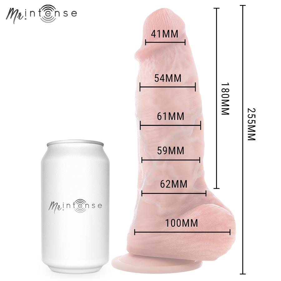MR INTENSE - BIG PENE SPENCER DILDO SILICONA 25,5 CM -Ø- 6.2 CM - Imagen 2