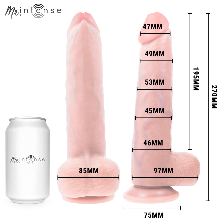 MR INTENSE - NEESON DILDO 27 CM -Ø- 5.6 CM - Imagen 3