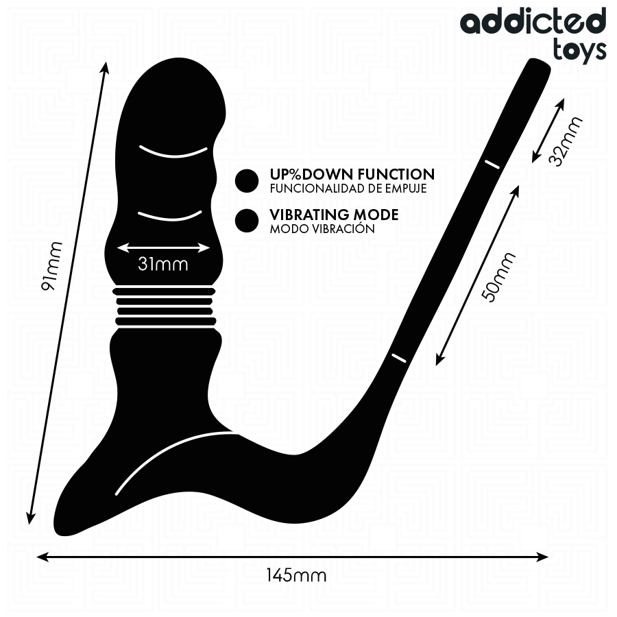 ADDICTED TOYS - ANILLO PROSTÁTICO UP&DOWN - Imagen 6