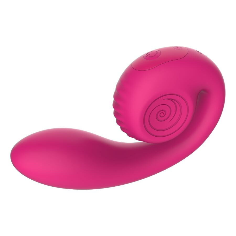 SNAIL VIBE - GIZI LITE VIBRATEUR ROSE DOUBLE POINT G ET CLITORIAL – Image 3