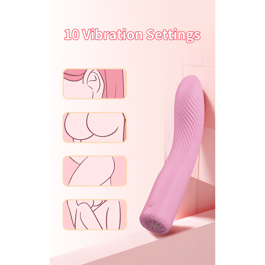 PRETTY LOVE - KISELL VIBRADOR PUNTO G ROSA - Imagen 2
