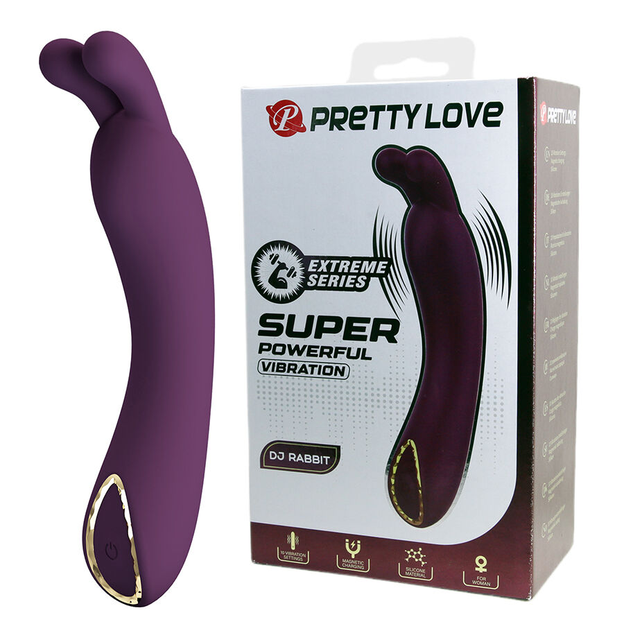 PRETTY LOVE - DJ RABBIT VIBRATEUR POINT G VIOLET – Image 10