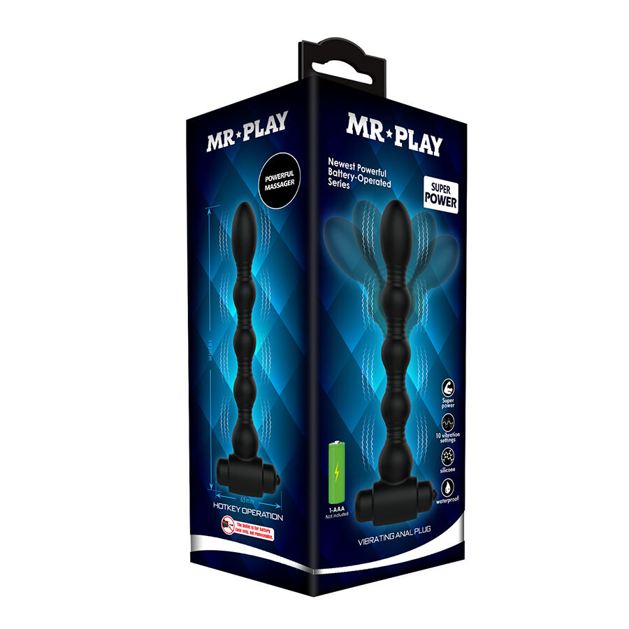 MR PLAY - MASSEUR DE PLUG ANAL VIBRANT – Image 5