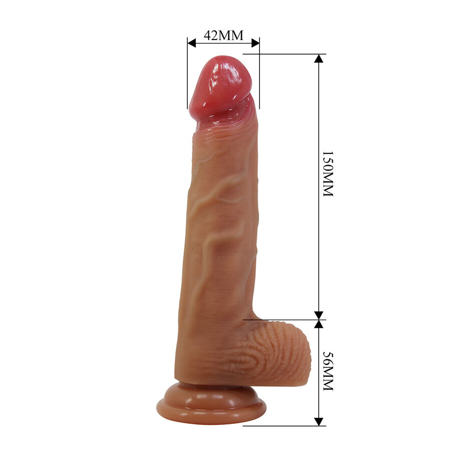 PRETTY LOVE - LISLE REALISTIC DILDO WITH SUCTION CUP 20.6 CM -Ø- 4.2 CM - Image 6