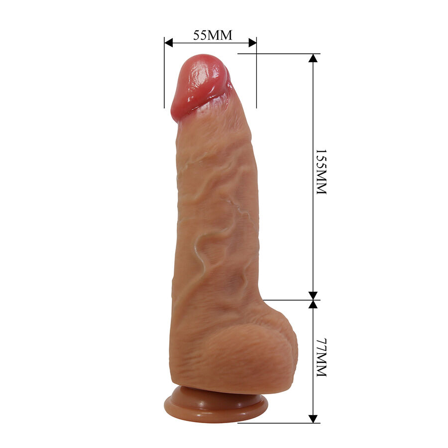 PRETTY LOVE - NAJM DILDO REALÍSTICO CON VENTOSA 23.2 CM -Ø- 5.5 CM - Imagen 6
