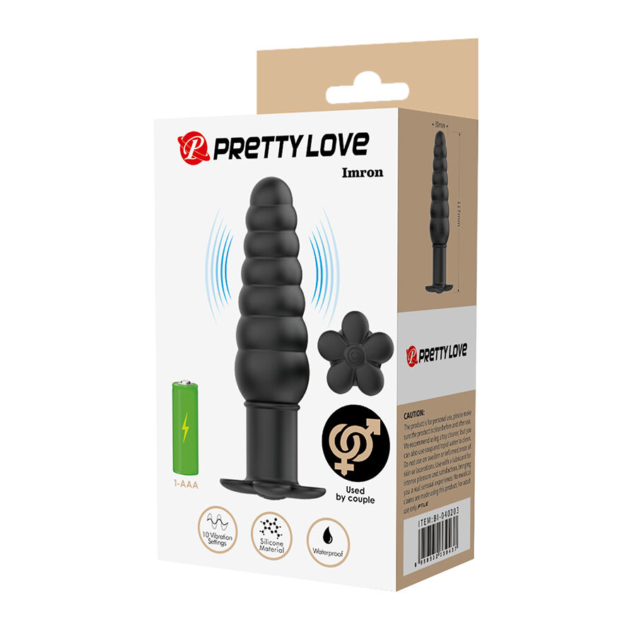 PRETTY LOVE - IMRON VIBRIERENDER ANALPLUG – Bild 5