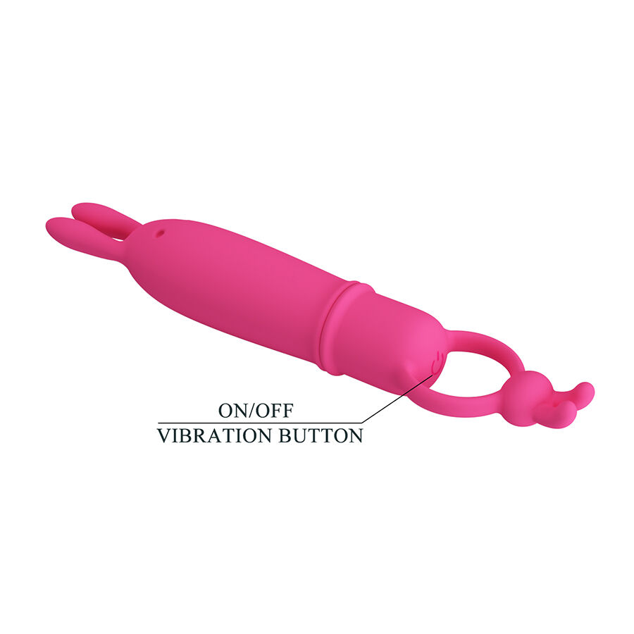 PRETTY LOVE - DELIA VIBRATEUR RABBIT AVEC ANNEAU DE RÉSISTANCE – Image 4