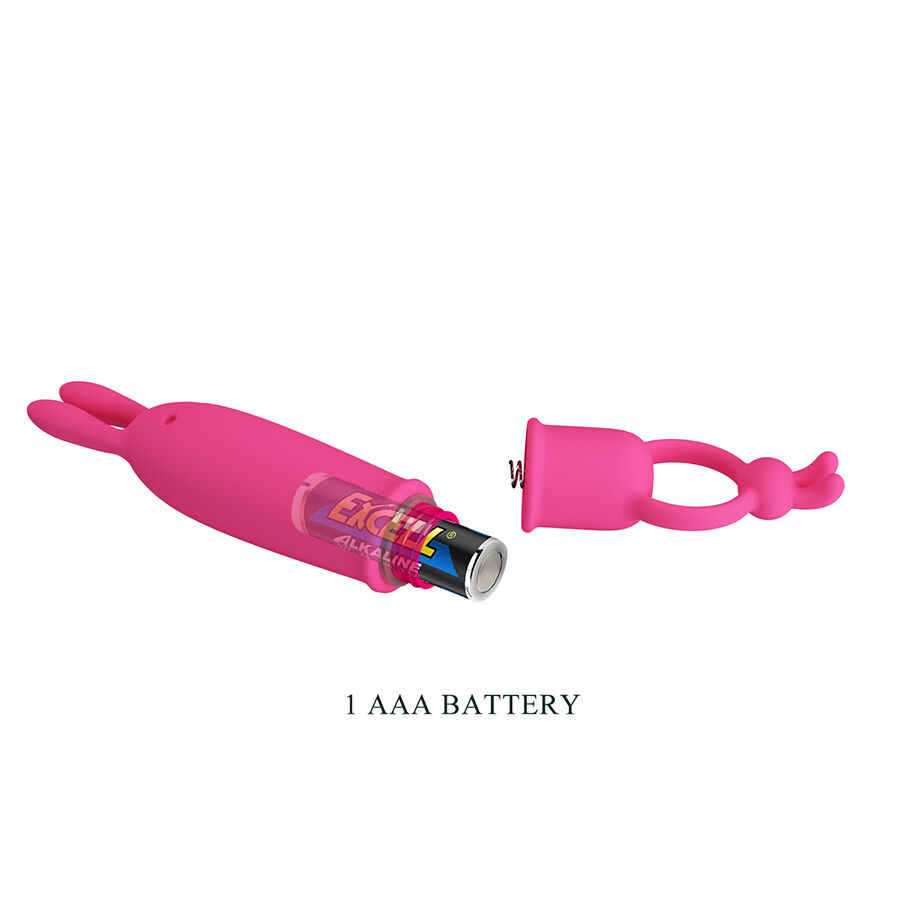 PRETTY LOVE - DELIA VIBRATEUR RABBIT AVEC ANNEAU DE RÉSISTANCE – Image 6