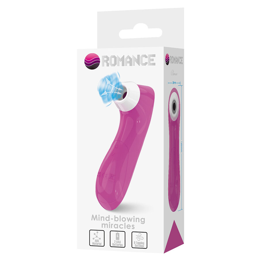 ROMANCE - APPAREIL DE SUCCION CLITORIALE AVEC TECHNOLOGIE DE PULSATION ROSE – Image 3